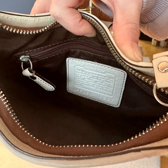 Coach RARE Y2K Classic Monogram Hampton Hobo Mini Bag - Picture 12 of 14